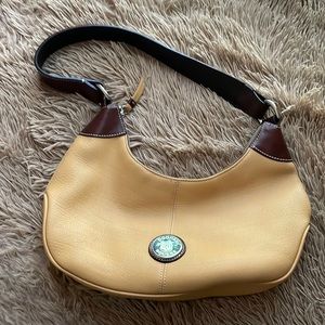 Dooney and Bourke brown and tan bag. small